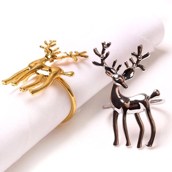 napkin rings 1pcs classic christmas dining table elk die-casting polished buckle
napkin rings 1pcs classic christmas dining table elk die-casting polished buckle