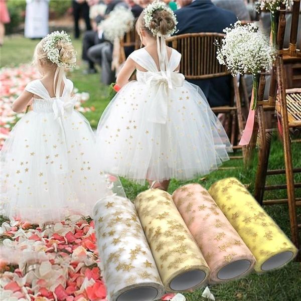 15cm*9.2m tissue tulle roll fabric spool craft tutu dress gold star print organza baby shower birthday wedding decoration party
15cm*9.2m tissue tulle roll fabric spool craft tutu dress gold star print organza baby shower birthday wedding decoration party