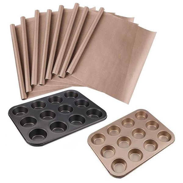 piece reusable baking paper 40x60cm with 2 pcs muffin pan 12-cup non-stick cupcake & pastry tools
piece reusable baking paper 40x60cm with 2 pcs muffin pan 12-cup non-stick cupcake & pastry tools