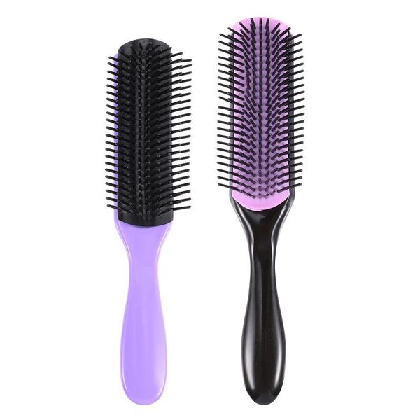 hair brushes 2pcs combs detangling head for barber salon, Silver 
hair brushes 2pcs combs detangling head for barber salon, Silver