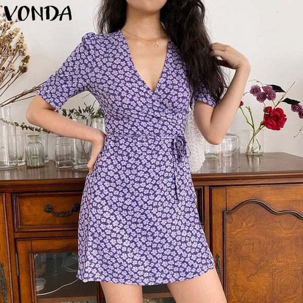 dresses women sundress shorts sleeve summer dresses bohemian floral print mini dress 2021 vonda beach holiday vestido feminina plus size, Black;gray
dresses women sundress shorts sleeve summer dresses bohemian floral print mini dress 2021 vonda beach holiday vestido feminina plus size, Black;gray