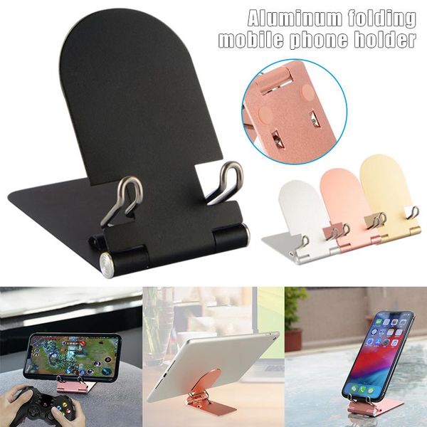 pcs mobile phone holder folding bracket stand aluminum alloy anti-slip for home @m23 cell mounts & holders
pcs mobile phone holder folding bracket stand aluminum alloy anti-slip for home @m23 cell mounts & holders