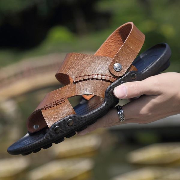 sandals sandalias leather work cuero heren sandali roman sandalia homme cuir men big outdoor da safety zandalias transpirables sandalen, Black
sandals sandalias leather work cuero heren sandali roman sandalia homme cuir men big outdoor da safety zandalias transpirables sandalen, Black