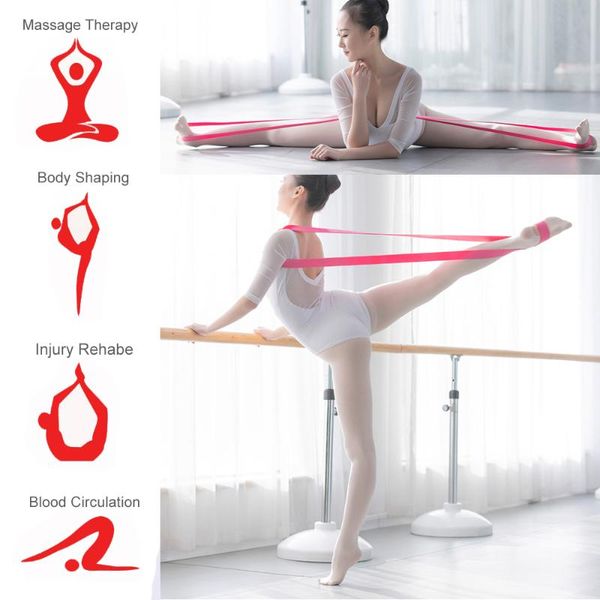 elastic leg training belt flexibility dance and gymnastics foot soft opening ballet resistance bands
elastic leg training belt flexibility dance and gymnastics foot soft opening ballet resistance bands