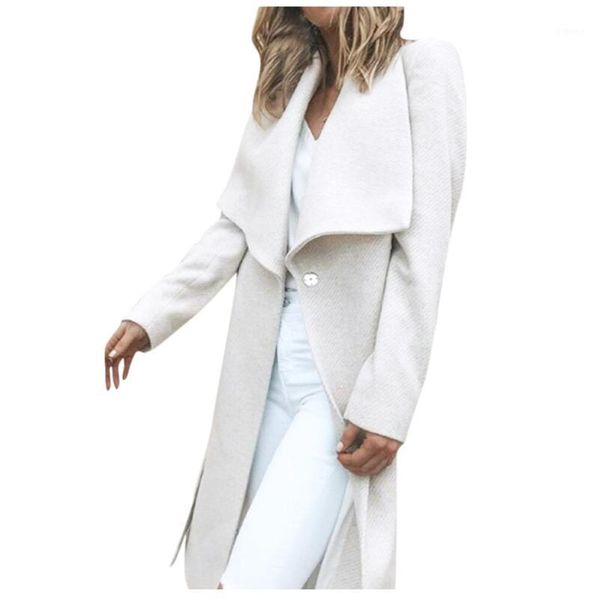 women's wool & blends none women clothing winter long fashion polyester coat daliy full solid button lapel neck bandage ladies outerwea, Black
women's wool & blends none women clothing winter long fashion polyester coat daliy full solid button lapel neck bandage ladies outerwea, Black