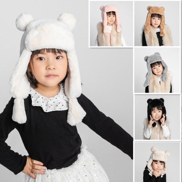 fashion children plush fake thick hat ear protectors winter warm protection cap kids bomber hats snow caps &, Yellow
fashion children plush fake thick hat ear protectors winter warm protection cap kids bomber hats snow caps &, Yellow
