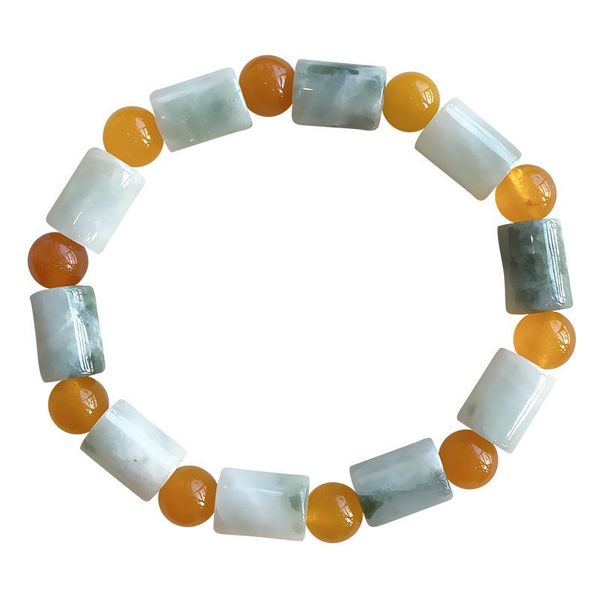 beaded, strands wholesale natural stone bracelet bucket beads with yellow round crystal bracelets for women girl gift fresh fashion jewelry, Black
beaded, strands wholesale natural stone bracelet bucket beads with yellow round crystal bracelets for women girl gift fresh fashion jewelry, Black
