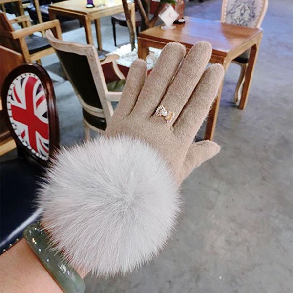 fingerless gloves autumn winter women cashmere with fur ball bowknot ring girls elegant ladies warm fingers touch screen agl226, Blue;gray
fingerless gloves autumn winter women cashmere with fur ball bowknot ring girls elegant ladies warm fingers touch screen agl226, Blue;gray