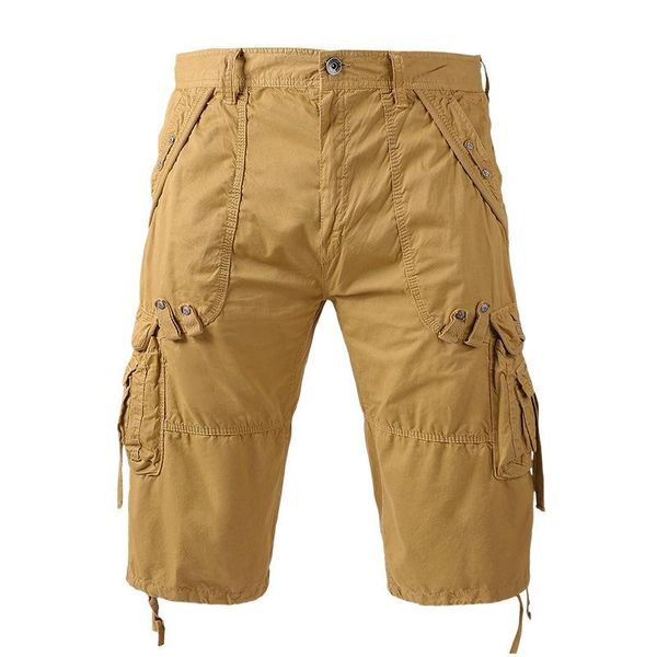 men's shorts cargo multi-pocket casual loose solid color sports cotton cropped trousers mid-waist straight, White;black
men's shorts cargo multi-pocket casual loose solid color sports cotton cropped trousers mid-waist straight, White;black