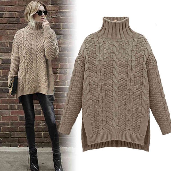 women's sweaters europe and the united states semi-high collar warm sweater women winter loose knit 0jsb, White;black
women's sweaters europe and the united states semi-high collar warm sweater women winter loose knit 0jsb, White;black
