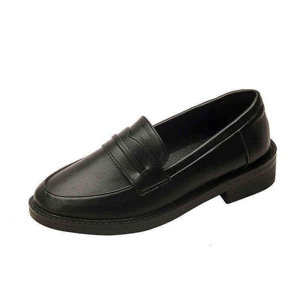 british style small leather sho women's autumn flat sole single lefu
british style small leather sho women's autumn flat sole single lefu