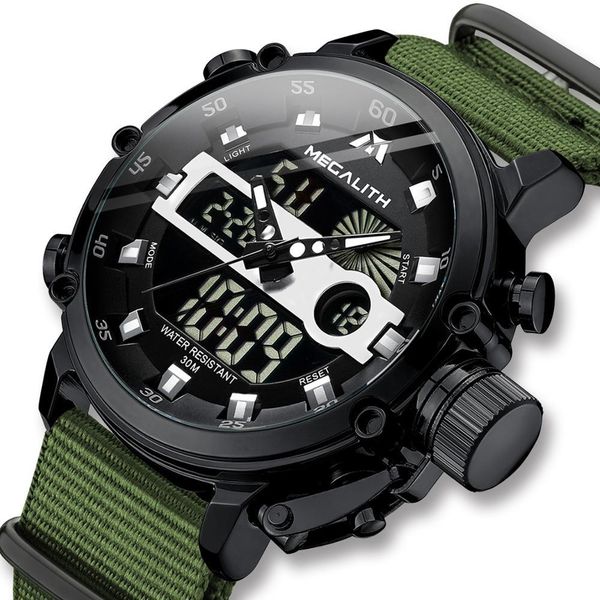 watches megalith sports watch men multifunction luminous waterproof alarm quartz brand luxury led digital relogio masculino, Slivery;brown
watches megalith sports watch men multifunction luminous waterproof alarm quartz brand luxury led digital relogio masculino, Slivery;brown