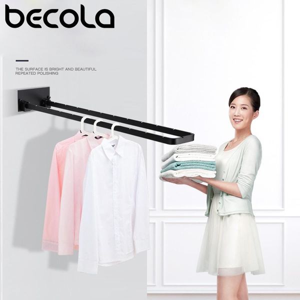aluminum clothes hanger hook clothesline folding drying rack wall mounted indoor and outdoor hangers & racks
aluminum clothes hanger hook clothesline folding drying rack wall mounted indoor and outdoor hangers & racks