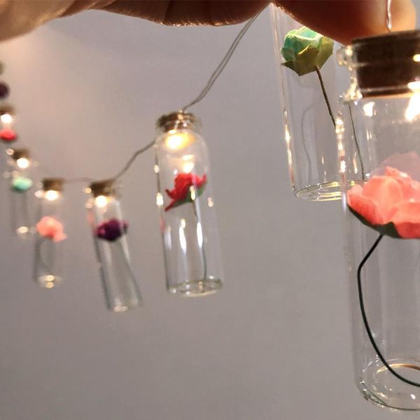strings led wishing bottle string lights with rose fairy lamp holiday lighting battery power for valentine's day wedding birthday decor
strings led wishing bottle string lights with rose fairy lamp holiday lighting battery power for valentine's day wedding birthday decor