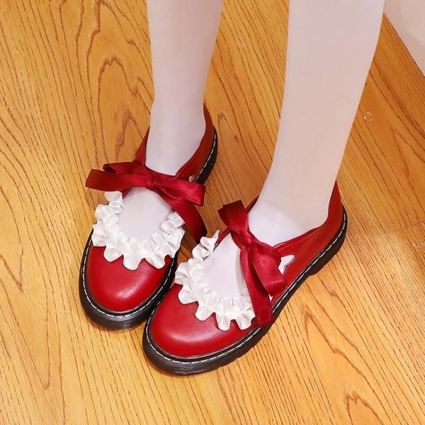 dress shoes womens lolita lace low heel round toe bowknot mary janes kawaii cosplay plus size ankle buckle match colors eur 34-43, Black
dress shoes womens lolita lace low heel round toe bowknot mary janes kawaii cosplay plus size ankle buckle match colors eur 34-43, Black