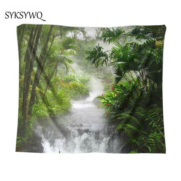 tapestries the primeval forest tapestry wall blanket tropical green tree stream hanging decoration
tapestries the primeval forest tapestry wall blanket tropical green tree stream hanging decoration