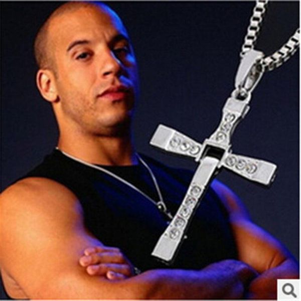 karopel fast&furious 6 7 8 hard gas actor hip hop zircon cross necklace pendants jewelry making for men friend gift pendant necklaces, Silver
karopel fast&furious 6 7 8 hard gas actor hip hop zircon cross necklace pendants jewelry making for men friend gift pendant necklaces, Silver