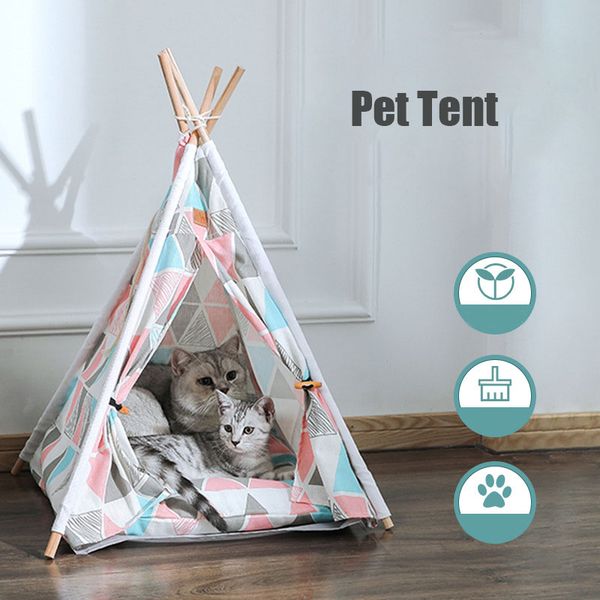 pet tent house cat bed portabe teepee thick cushion avaiabe for dog puppy excursion outdoor indoor portabe inen pet tent
pet tent house cat bed portabe teepee thick cushion avaiabe for dog puppy excursion outdoor indoor portabe inen pet tent