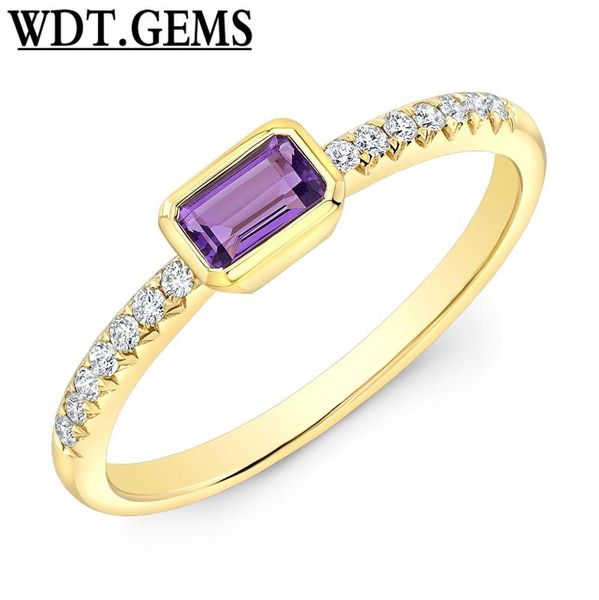 cluster rings 10k yellow gold emerald cut amethyst diamond stackable ring minimalist statement, Golden;silver
cluster rings 10k yellow gold emerald cut amethyst diamond stackable ring minimalist statement, Golden;silver