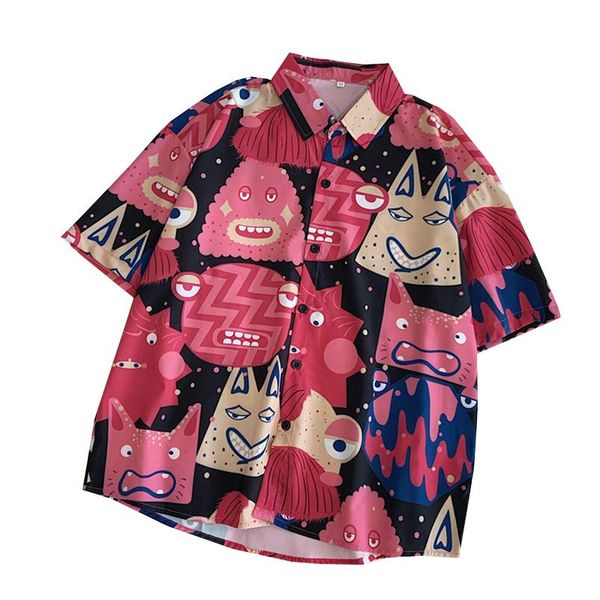 men's casual shirts streetwear man hip hop japanese fashion loose harajuku button shirt plus size blouse tee anime graphic cartoon prin, White;black
men's casual shirts streetwear man hip hop japanese fashion loose harajuku button shirt plus size blouse tee anime graphic cartoon prin, White;black