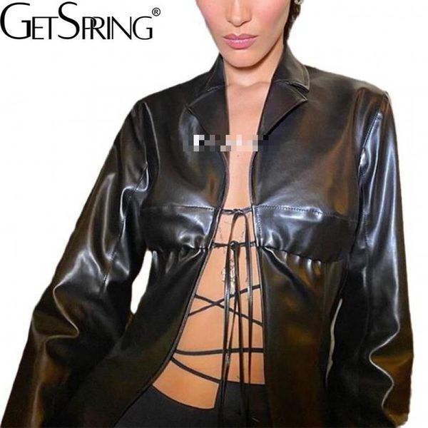 women's leather & faux getspring women coat bandage long jackets and coats vintage black overcoat 2021 fashion
women's leather & faux getspring women coat bandage long jackets and coats vintage black overcoat 2021 fashion