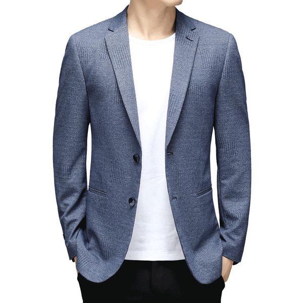 men's suits & blazers spring autumn business blazer men brand fashion slim knitting suit quality casual coats male, White;black
men's suits & blazers spring autumn business blazer men brand fashion slim knitting suit quality casual coats male, White;black