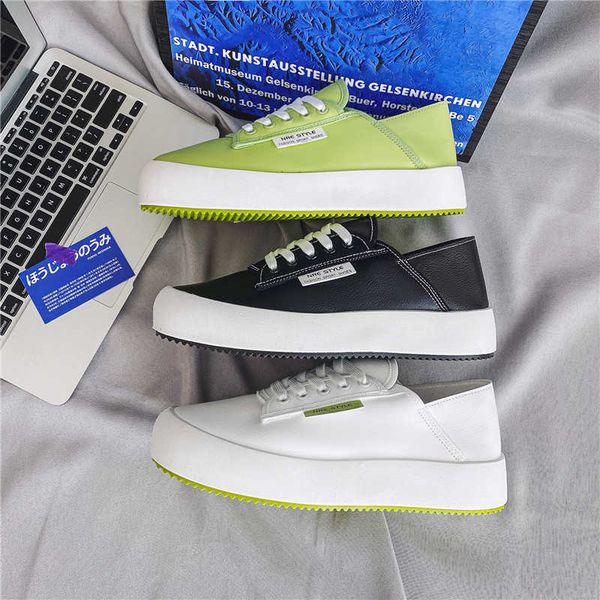 2021 designer summer wear and tow dual purpose small white shoes trend versatile men's thick soled casual fashion boardtraining sneaker
2021 designer summer wear and tow dual purpose small white shoes trend versatile men's thick soled casual fashion boardtraining sneaker