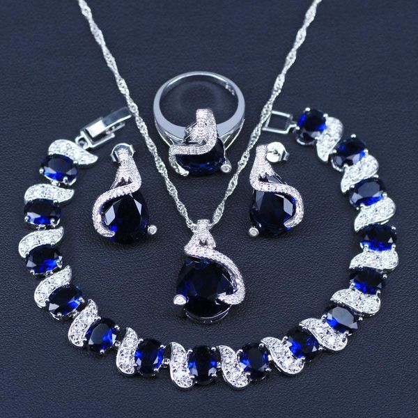 earrings & necklace silver color jewelry blue zircon white cz sets for women earrings/pendant/necklace/rings/bracelet
earrings & necklace silver color jewelry blue zircon white cz sets for women earrings/pendant/necklace/rings/bracelet