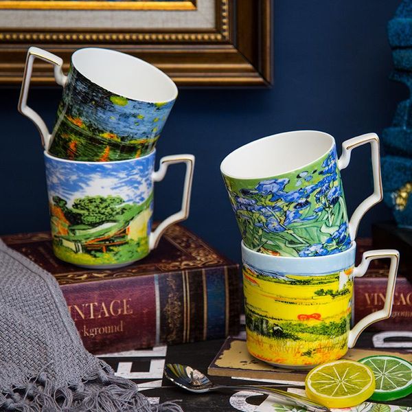 mugs famous oil painting bone china coffee cup a ceramic water porcelain tea european creative art mug
mugs famous oil painting bone china coffee cup a ceramic water porcelain tea european creative art mug
