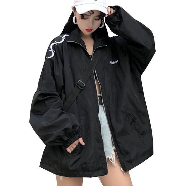 women's jackets harajuku boyfriend oversized baseball jacket fashion hip hop gothic moon zipper basic coat windbreaker bomber, Black;brown
women's jackets harajuku boyfriend oversized baseball jacket fashion hip hop gothic moon zipper basic coat windbreaker bomber, Black;brown