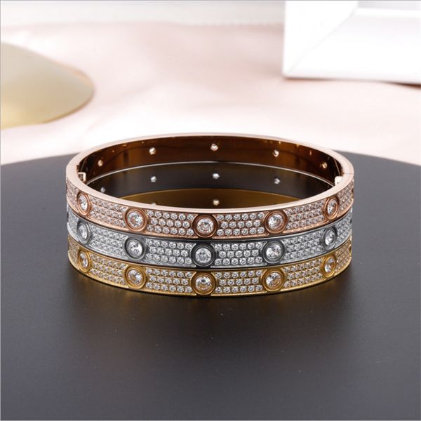 fashion classic bracelet diamond bangle for women men luxury bangle jewelry engagement wedding party silver rose gold bracelets mens womens, Golden;silver
fashion classic bracelet diamond bangle for women men luxury bangle jewelry engagement wedding party silver rose gold bracelets mens womens, Golden;silver