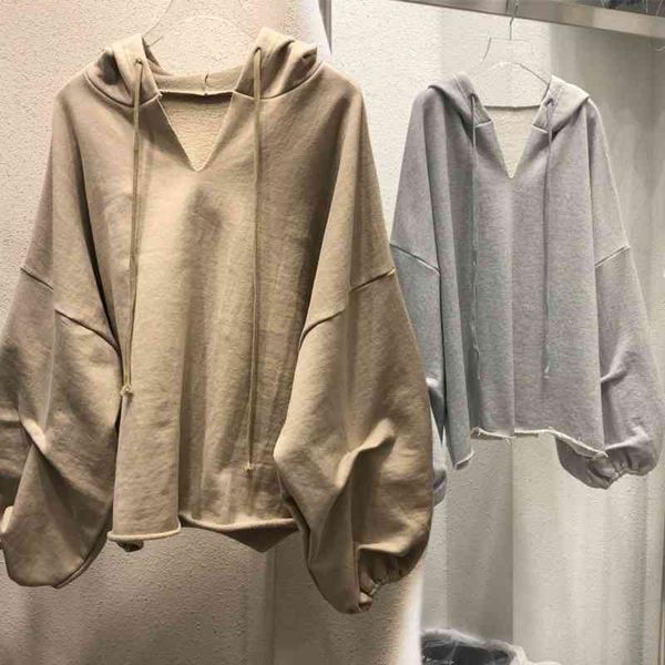 2020 new women's spring and autumn korean long sleeve hooded ins thin sweater bf lazy style versatile loose trend, Black
2020 new women's spring and autumn korean long sleeve hooded ins thin sweater bf lazy style versatile loose trend, Black