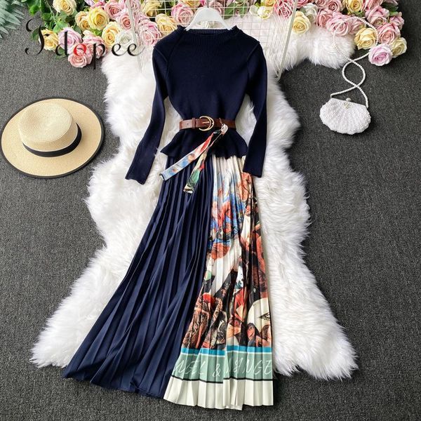 dress women gentle style streetwear knitted bottomed stitching pleated elegant collect waist hit color comfort vestidos casual dresses, Black;gray
dress women gentle style streetwear knitted bottomed stitching pleated elegant collect waist hit color comfort vestidos casual dresses, Black;gray