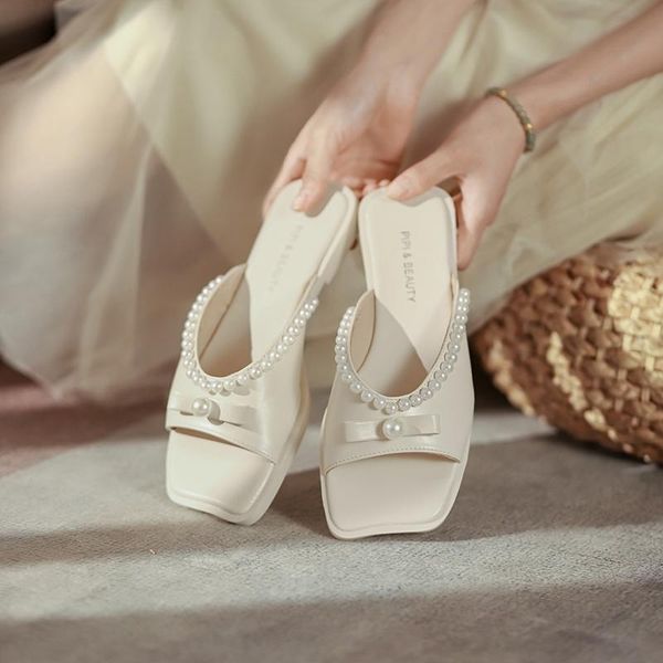 slippers shoes butterfly-knot ladies' square toe luxury slides string bead slipers women flat soft designer 2021 fashion basic b, Black
slippers shoes butterfly-knot ladies' square toe luxury slides string bead slipers women flat soft designer 2021 fashion basic b, Black