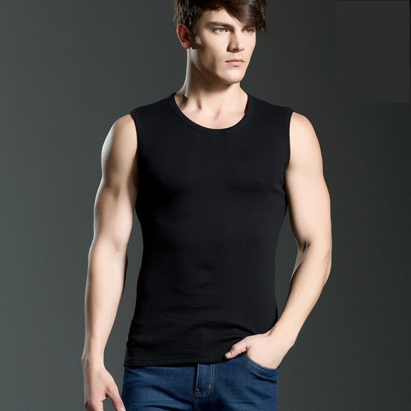 brand men's wide in summer pure cotton shoulder sleeveless exercise elastic man's vest kg-305, White;black
brand men's wide in summer pure cotton shoulder sleeveless exercise elastic man's vest kg-305, White;black