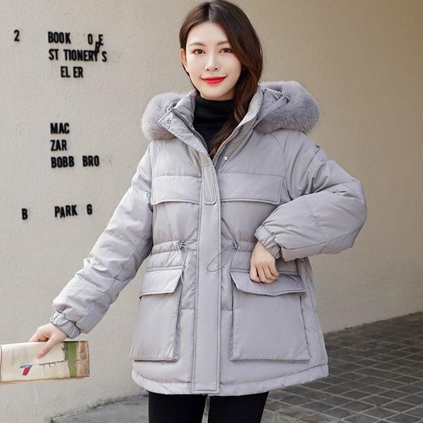 korean style winter white duck down jacket women large real fur collar hooded parkas short design slim warm overcoat women's &, Black
korean style winter white duck down jacket women large real fur collar hooded parkas short design slim warm overcoat women's &, Black