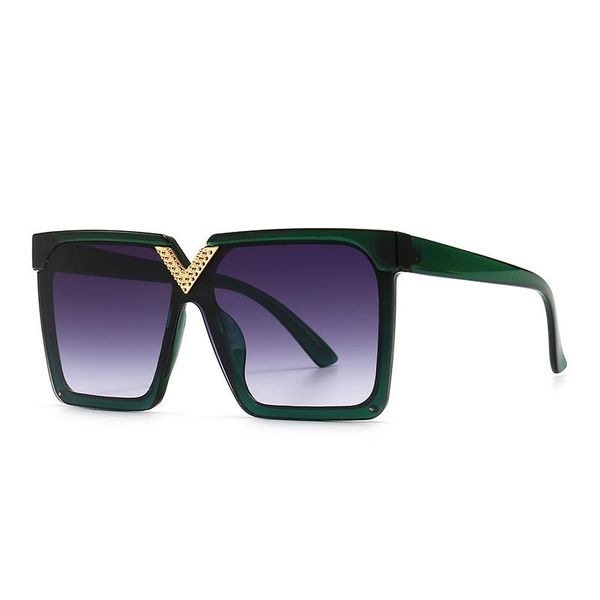 sunglasses brand modern designer, european and american street po travel square for men women uv400, White;black
sunglasses brand modern designer, european and american street po travel square for men women uv400, White;black