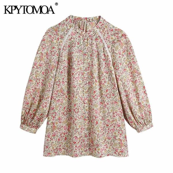 women's blouses & shirts kpytomoa women 2021 fashion with lace floral print loose blouse vintage three quarter sleeve button-up female, White
women's blouses & shirts kpytomoa women 2021 fashion with lace floral print loose blouse vintage three quarter sleeve button-up female, White