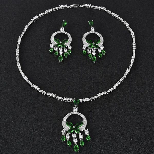 earrings & necklace dokol luxury fashion dangle pendants for brides + cubic zirconia jewelry sets silver color bijoux dks0025
earrings & necklace dokol luxury fashion dangle pendants for brides + cubic zirconia jewelry sets silver color bijoux dks0025