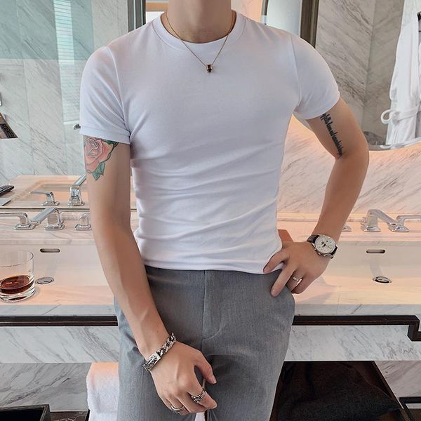 men's t-shirts 2021 summer comfort leisure slim british style t-shirt fashion short-sleeved 100% cotton jacket large m-4xl, White;black
men's t-shirts 2021 summer comfort leisure slim british style t-shirt fashion short-sleeved 100% cotton jacket large m-4xl, White;black