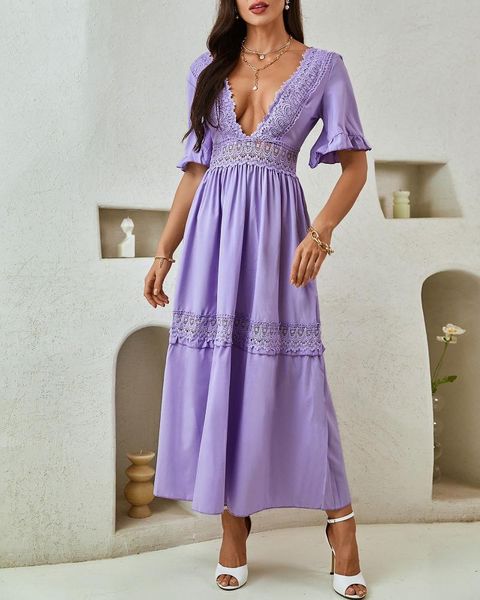 casual dresses summer 2021 spring woman soid blue half sleeve women clothes female clothing deep v neck dress vestidos, Black;gray
casual dresses summer 2021 spring woman soid blue half sleeve women clothes female clothing deep v neck dress vestidos, Black;gray