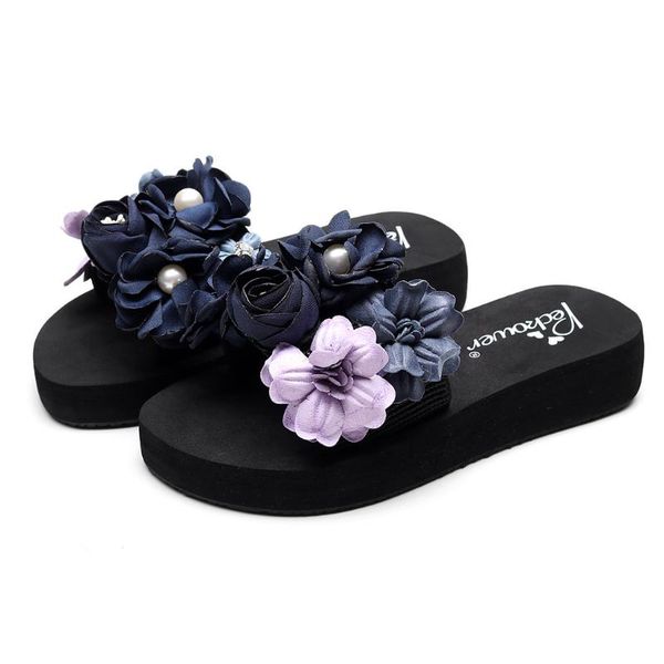 slippers sagace bohemian wedge women summer beach shoes woman womens flower floral slipper zapatos de mujer, Black
slippers sagace bohemian wedge women summer beach shoes woman womens flower floral slipper zapatos de mujer, Black