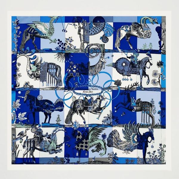 scarves 53cm brand design square scarf women silk hijab fashion bandana plaid horse headband neckerchief for ladies, Blue;gray 
scarves 53cm brand design square scarf women silk hijab fashion bandana plaid horse headband neckerchief for ladies, Blue;gray