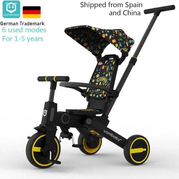 strollers# uonibaby 7 into 1 pedal trike baby stroller kids tricycle three wheel bike toddler portable trolley 
strollers# uonibaby 7 into 1 pedal trike baby stroller kids tricycle three wheel bike toddler portable trolley