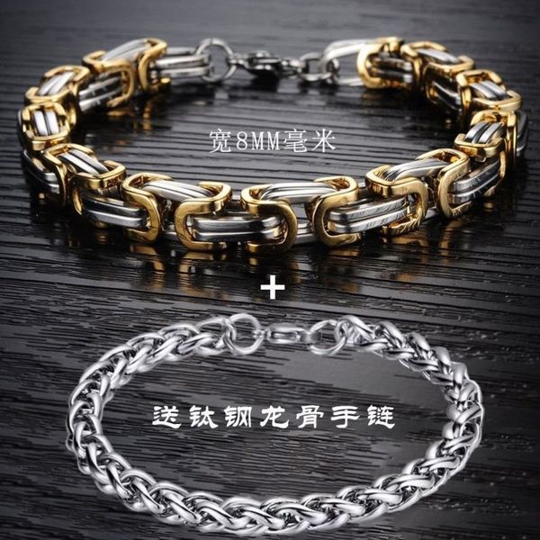 party favor chrome/hearts bracelet kiro heart bracelet fashion men's titanium steel love l partner wrist women's metal s
party favor chrome/hearts bracelet kiro heart bracelet fashion men's titanium steel love l partner wrist women's metal s