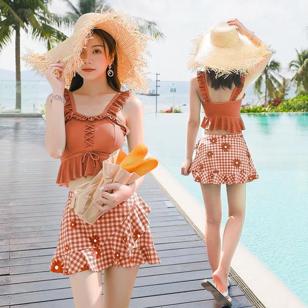 plaid print swimsuit women 2021 girls swimming suit tankini set mujer female bathing suits flounce bikini plus size swimwear xxl one-piece
plaid print swimsuit women 2021 girls swimming suit tankini set mujer female bathing suits flounce bikini plus size swimwear xxl one-piece