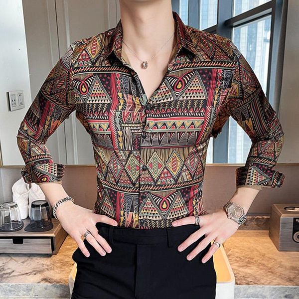 men's dress shirts luxury lattice casual long sleeve men wedding stripe vestido social 2021 spring black gold designer shirt, White;black
men's dress shirts luxury lattice casual long sleeve men wedding stripe vestido social 2021 spring black gold designer shirt, White;black