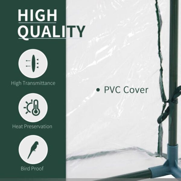 planters & pots house tunnel greenhouse plant cover pvc steel 100 transparent 120*60*50cm
planters & pots house tunnel greenhouse plant cover pvc steel 100 transparent 120*60*50cm
