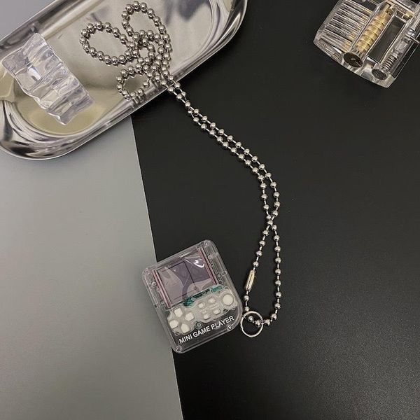 classic retro tetris necklace palm arcade ins logo titanium beads pendant necklaces, Silver
classic retro tetris necklace palm arcade ins logo titanium beads pendant necklaces, Silver