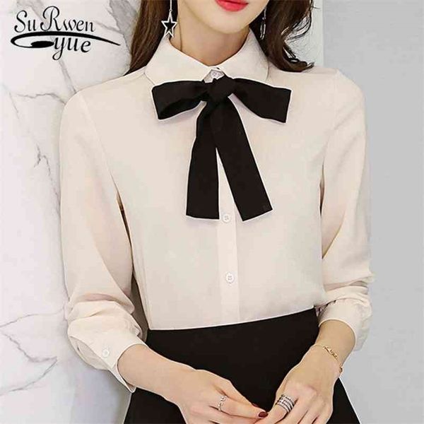 chiffon women blouse shirts fashion office lady sweet bow solid female clothing long sleeve 0490 30 210521, White
chiffon women blouse shirts fashion office lady sweet bow solid female clothing long sleeve 0490 30 210521, White